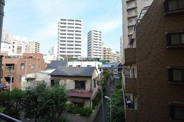 大井町ハウス　玄関前の眺望