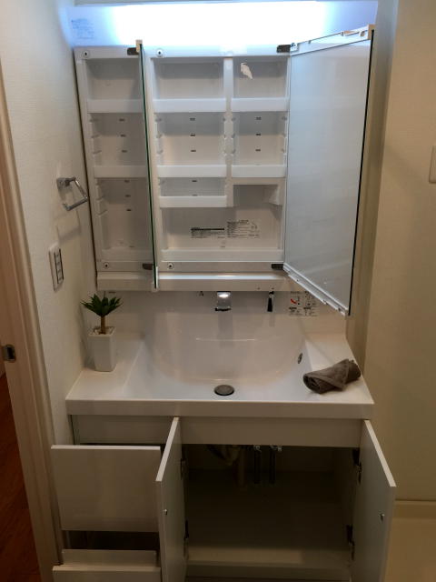 シーアイマンション駒場　洗面台