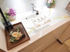 マンション白金苑　洗面化粧台