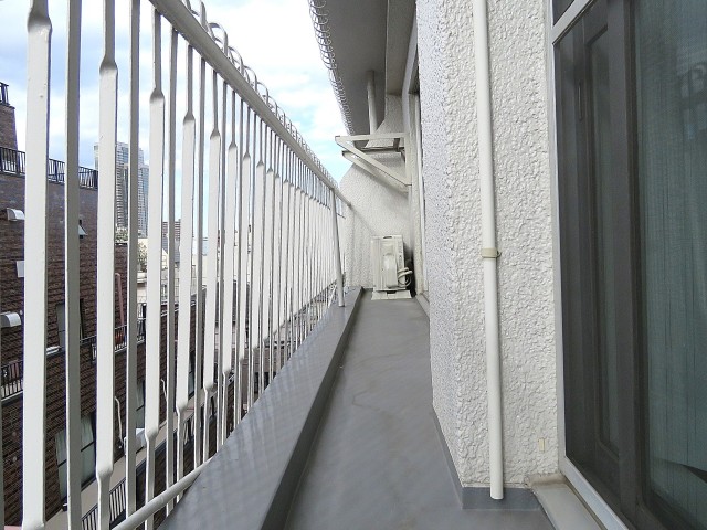 マンション白金苑　バルコニー