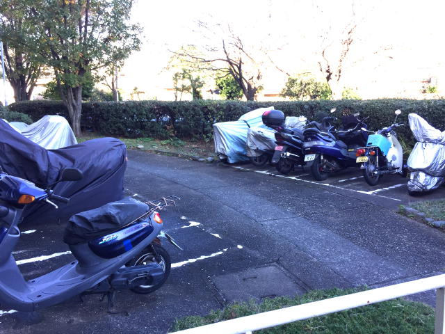 給田南住宅　駐輪場