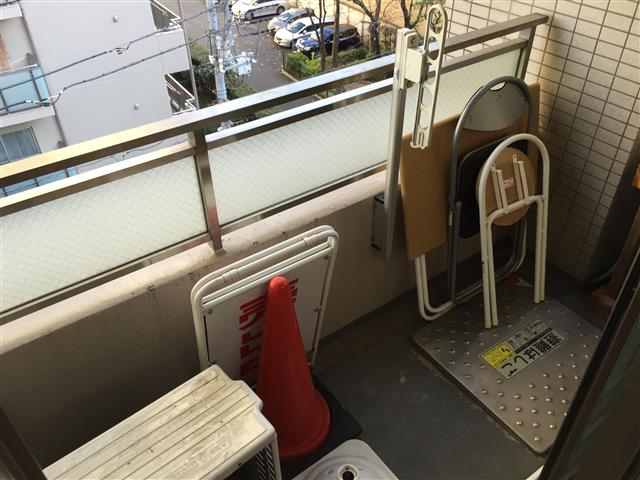 プリンスハイツ飯田橋　バルコニー