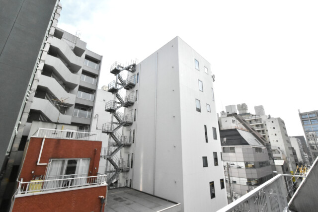 日本橋センチュリー21 北東向きバルコニー