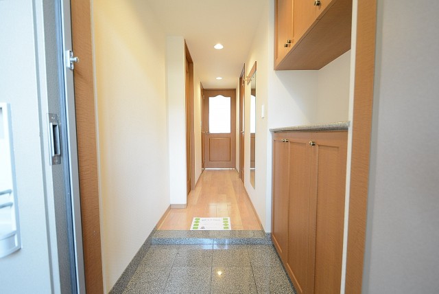 高田馬場パークハウス弐番館 玄関