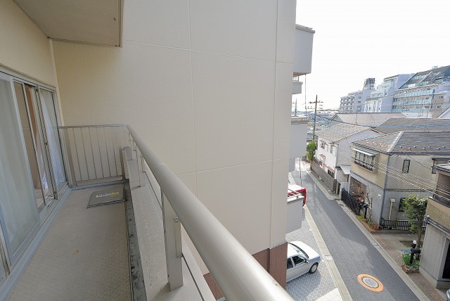 古河松原マンション バルコニー