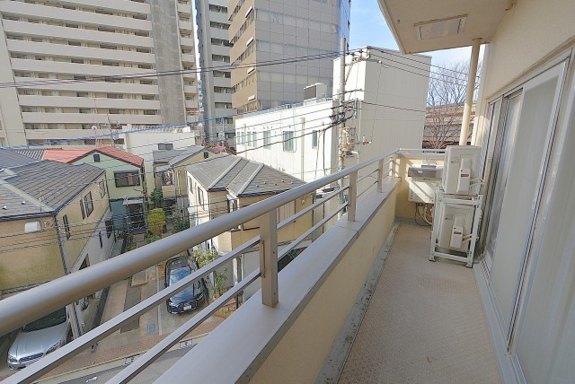 古河松原マンション バルコニー