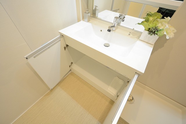 古河松原マンション 洗面