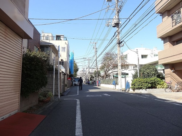 マイキャッスル蒲田　前面道路