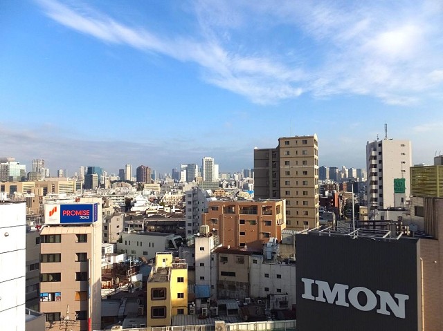 センチュリープラチナマンション大井町　玄関前からの眺望