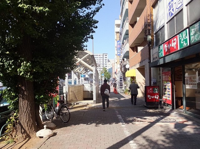 パシフィック本駒込　前面道路