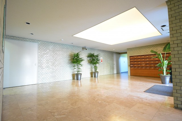 高輪パークホームズ　エントランスホール