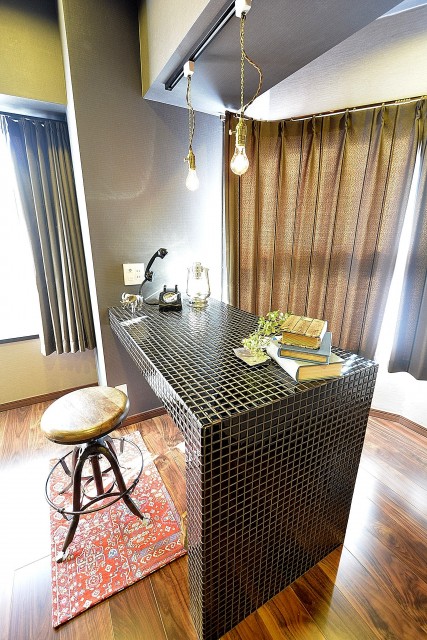 セブンスターマンション第7五反田　11.1帖のリビングダイニング　カウンター