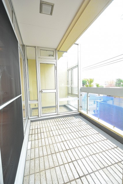 陽輪台松濤　バルコニー