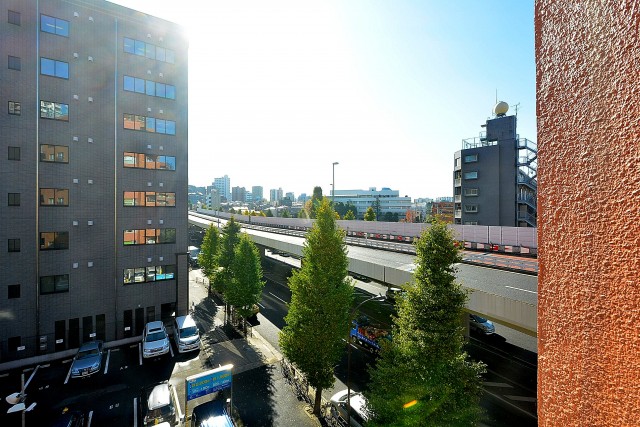 セブンスターマンション第7五反田　11.1帖のリビングダイニング　眺望