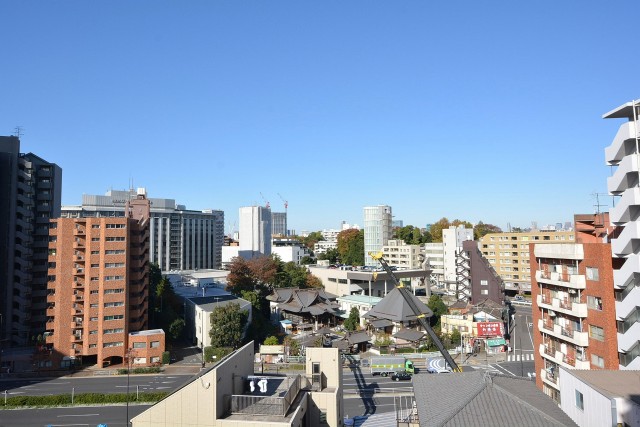 マンション高輪苑　眺望