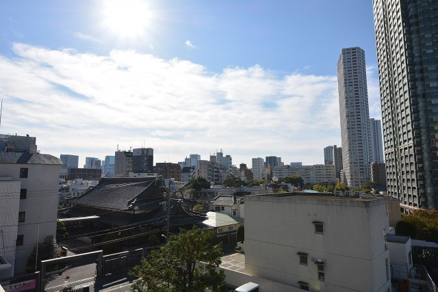 マンション高輪苑　眺望