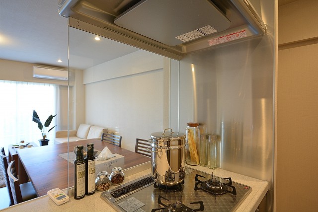 ドミシール田園　油はねガード