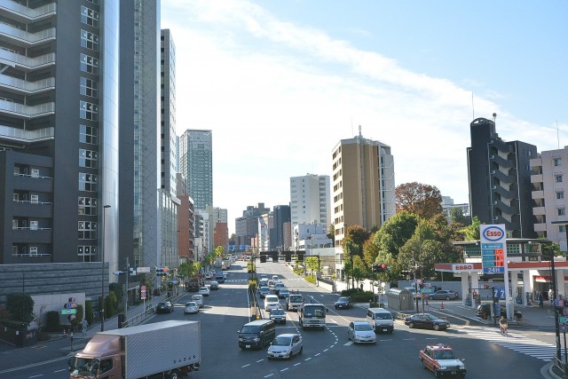 マンション高輪苑　桜田通り
