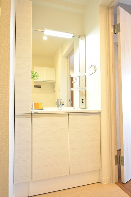 大森山王リハイム　洗面化粧台