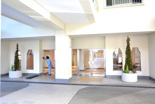 大森山王リハイム　エントランス