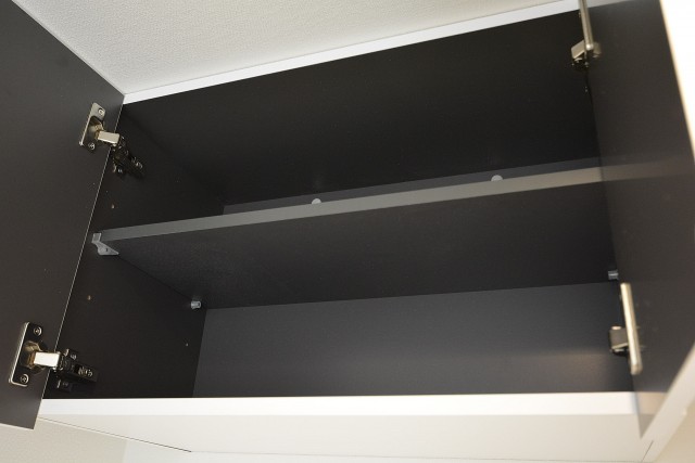 宮園コーポ　洗濯機置場上の棚