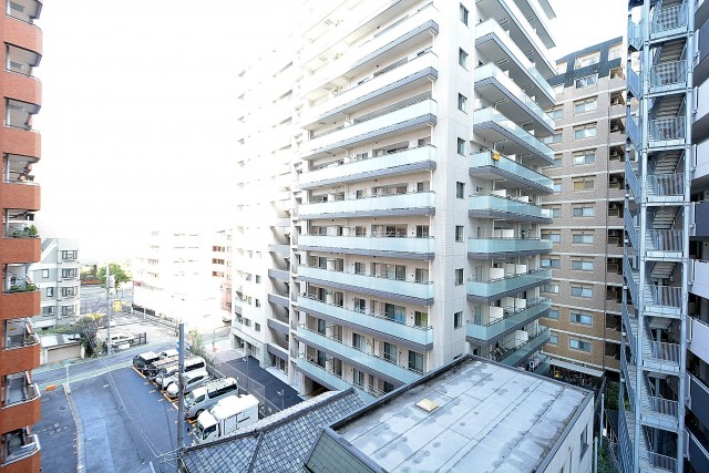 朝日江戸川橋マンション　バルコニー眺望