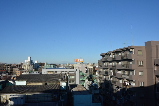 コトー大森　玄関前からの眺望