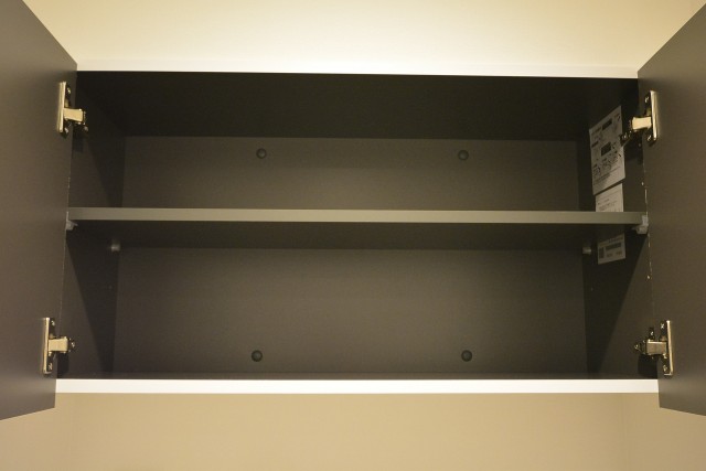 東カングランドマンション池袋キャッスル　洗濯機置場上の収納