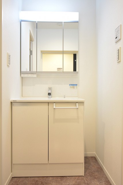 東カングランドマンション池袋キャッスル　洗面化粧台