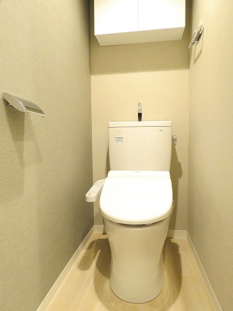 月島福寿マンション　ウォシュレット付きトイレ