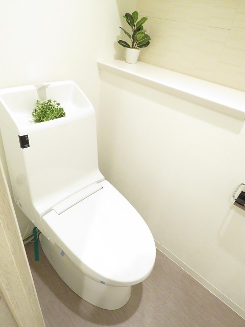 クレッセント麻布Ⅱ　ウォシュレット付きトイレ