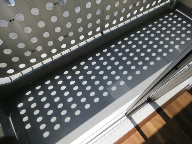 Ｇフラット　陽当たりのよいバルコニー