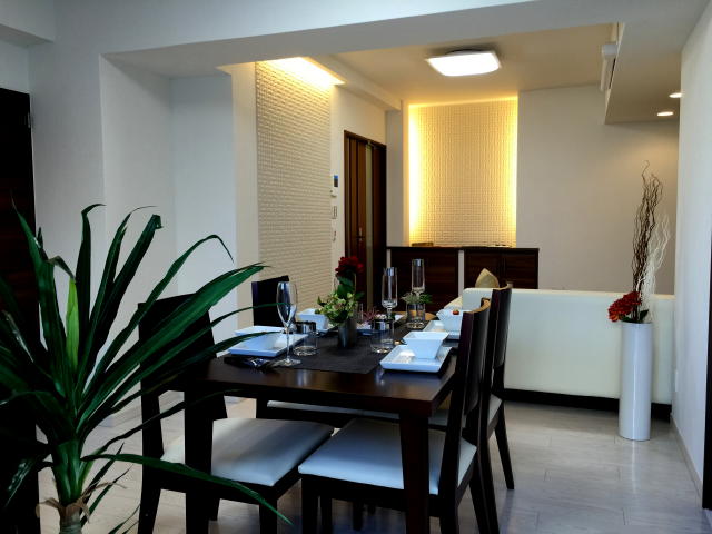 サンライズ五反田　リビングダイニングキッチン