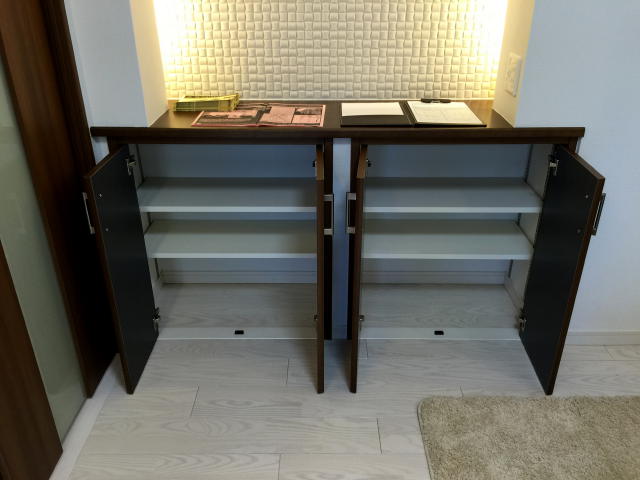 サンライズ五反田　リビングダイニングキッチン収納