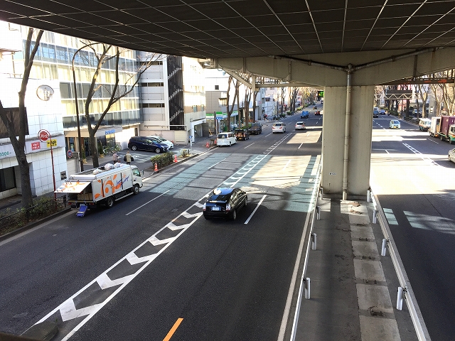 パールハイツ桜上水　前面道路