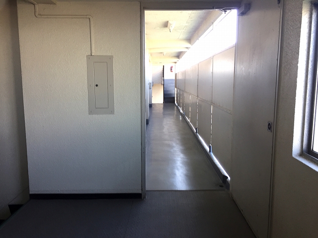 パールハイツ桜上水　外廊下