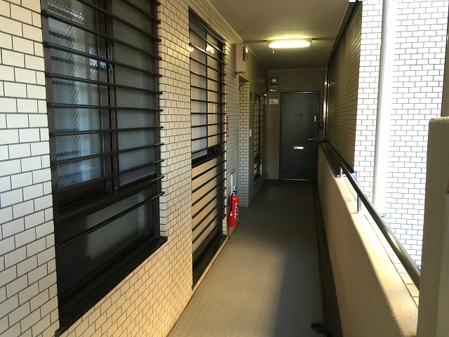 コスモ二子玉川　外廊下