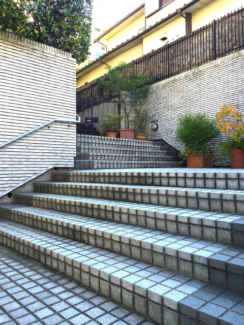 パレ駒場　エントランス階段