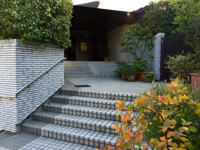 パレ駒場　エントランス階段