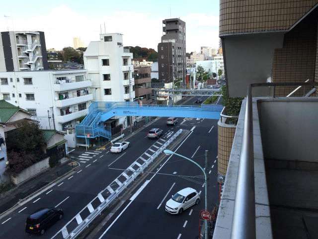 プリミエール下落合２号館　北側バルコニー眺望