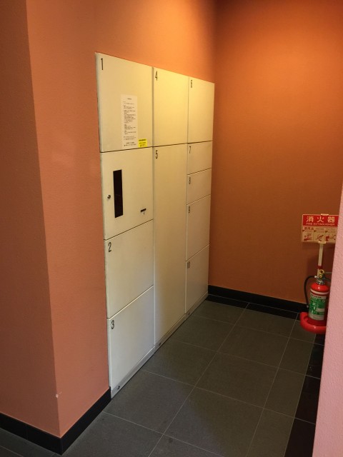 アルシオン芝浦　宅配BOX