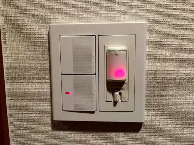 アルシオン芝浦　人感センサー