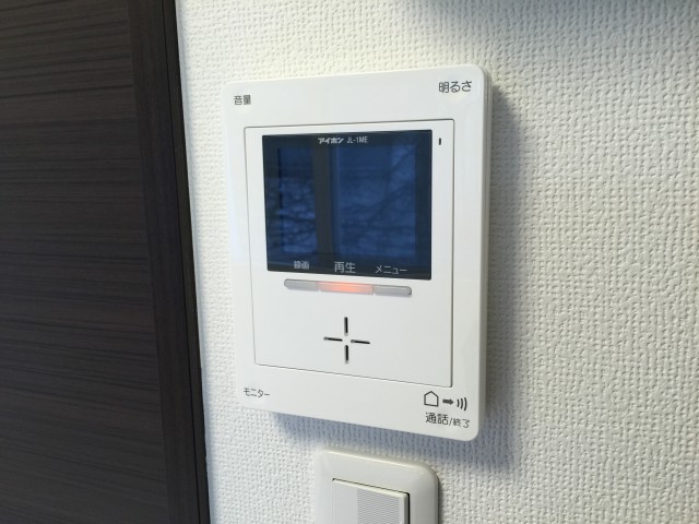 パレス三條　ＴＶモニター付きインターホン