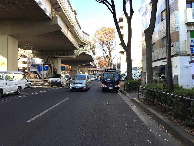 パールハイツ桜上水　前面道路