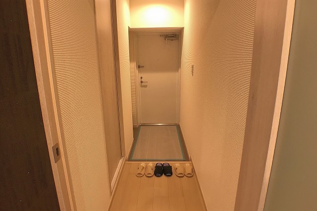 シティハウス西大久保 玄関