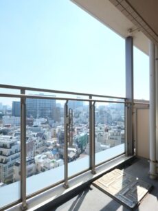 ジェントルエア神宮前バルコニー