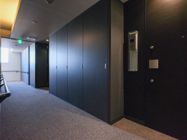 ジェントルエア神宮前 共用廊下