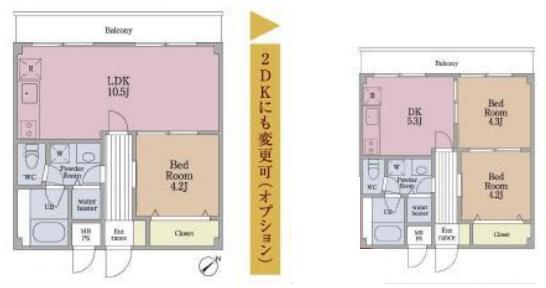 ハイネス小石川　間取り