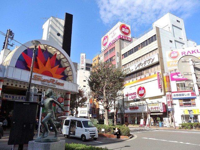 西蒲田スカイハイツ　西口周辺