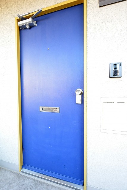 代官山マンション　玄関ドア